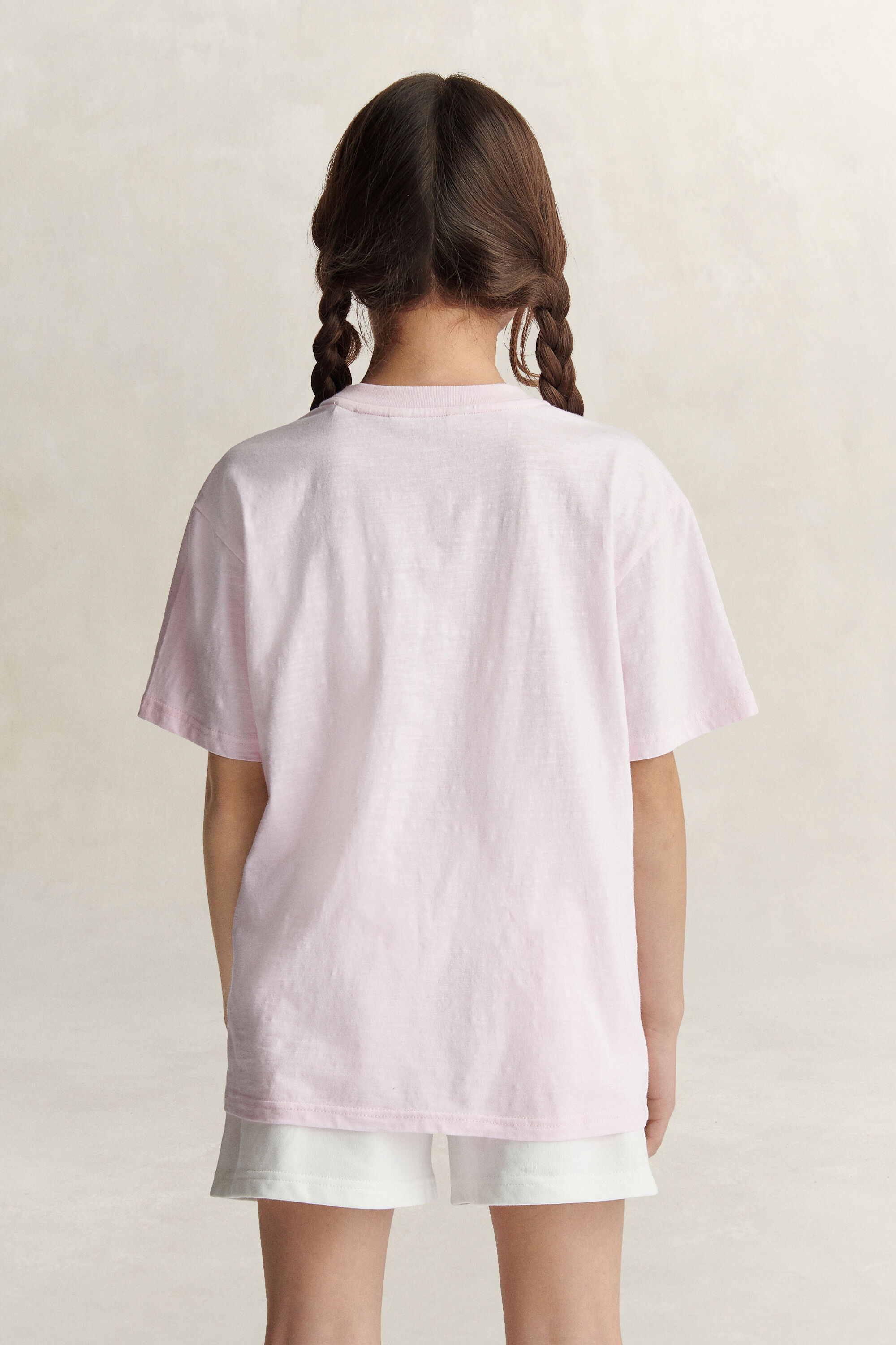 Teen Girls Slubbed T-shirt