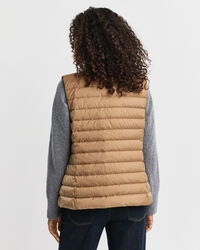 Lichte donsbodywarmer