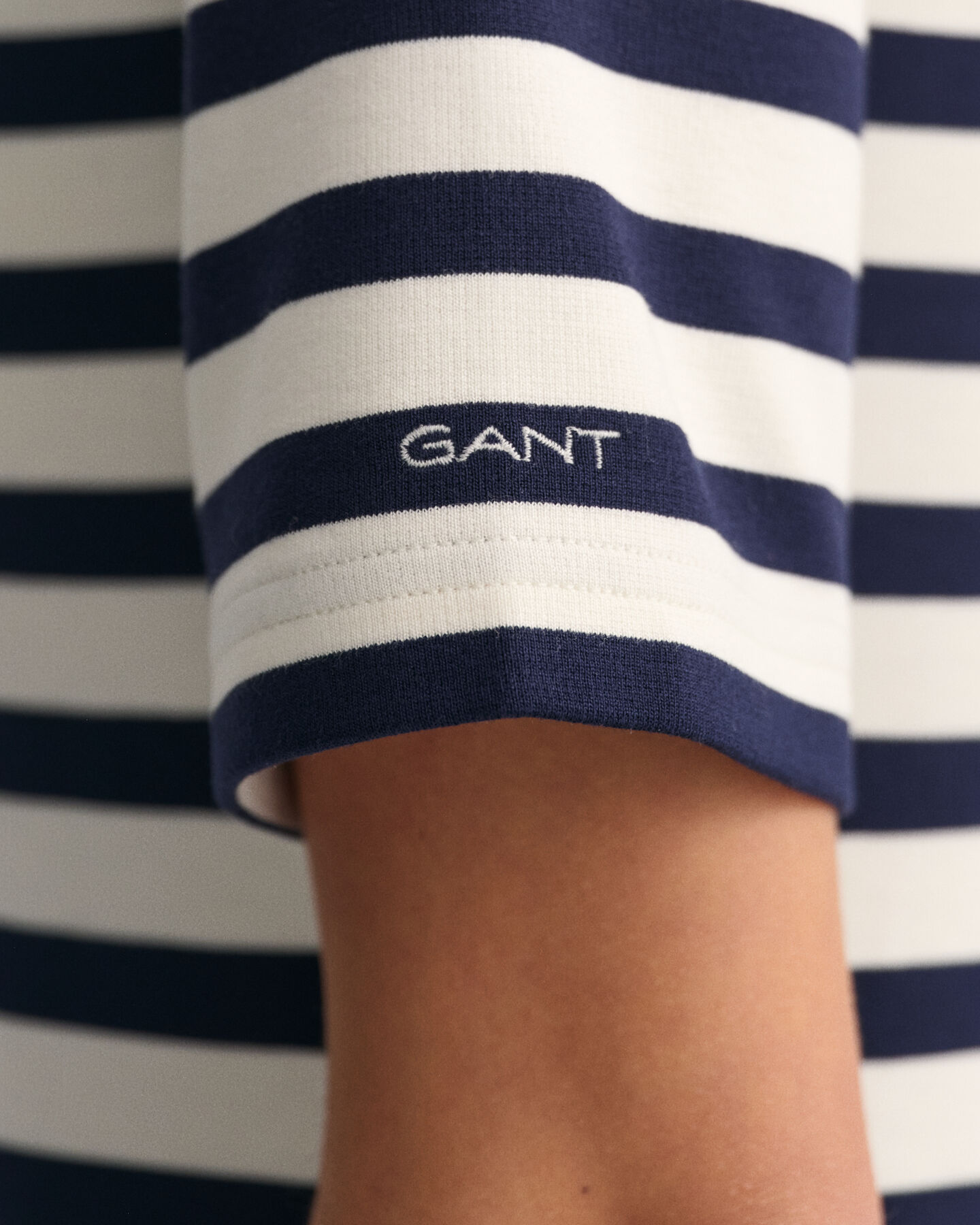 T-shirtjurk met strepen