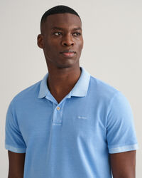 Sunfaded piqu&eacute; poloshirt