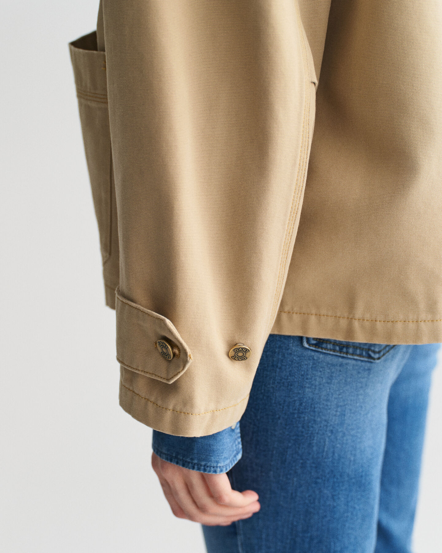 Gewassen Workwear-jack