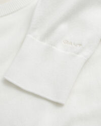 Fijngebreide trui met ronde hals