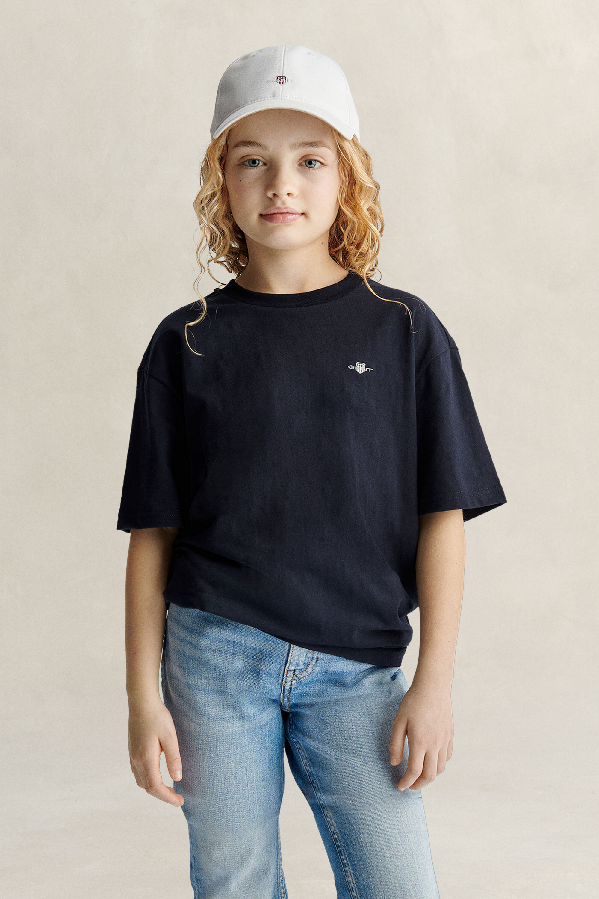 Teen Girls Slubbed T-shirt