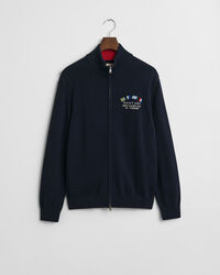 Nautical Flags vest met ritssluiting