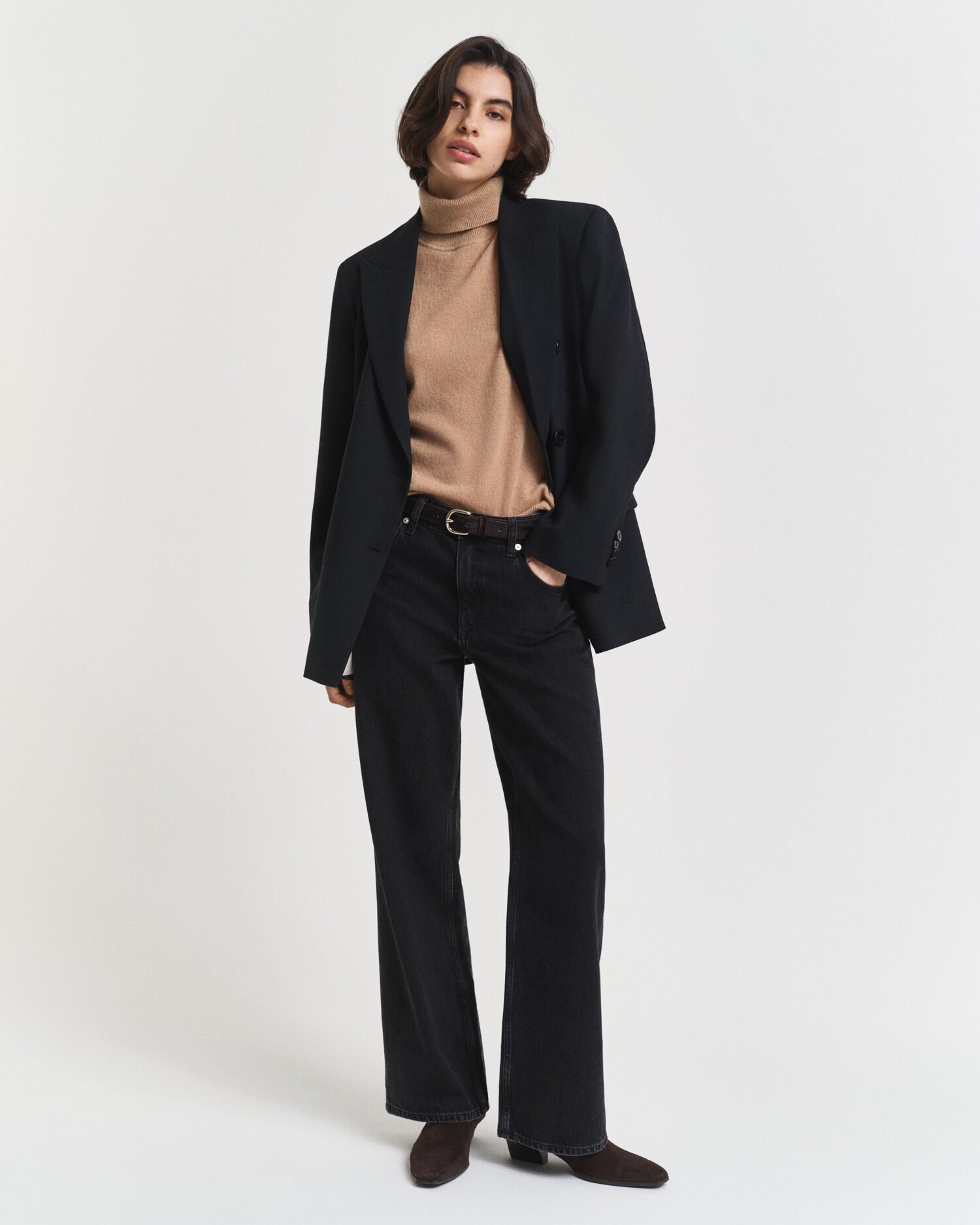 Coltrui met korte mouwen van kasjmier