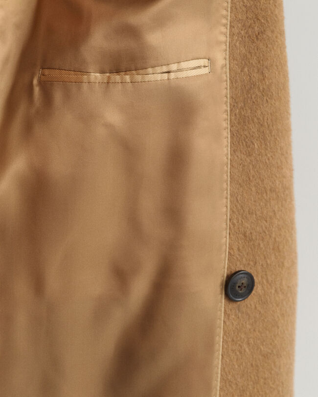 Oversized wollen jas