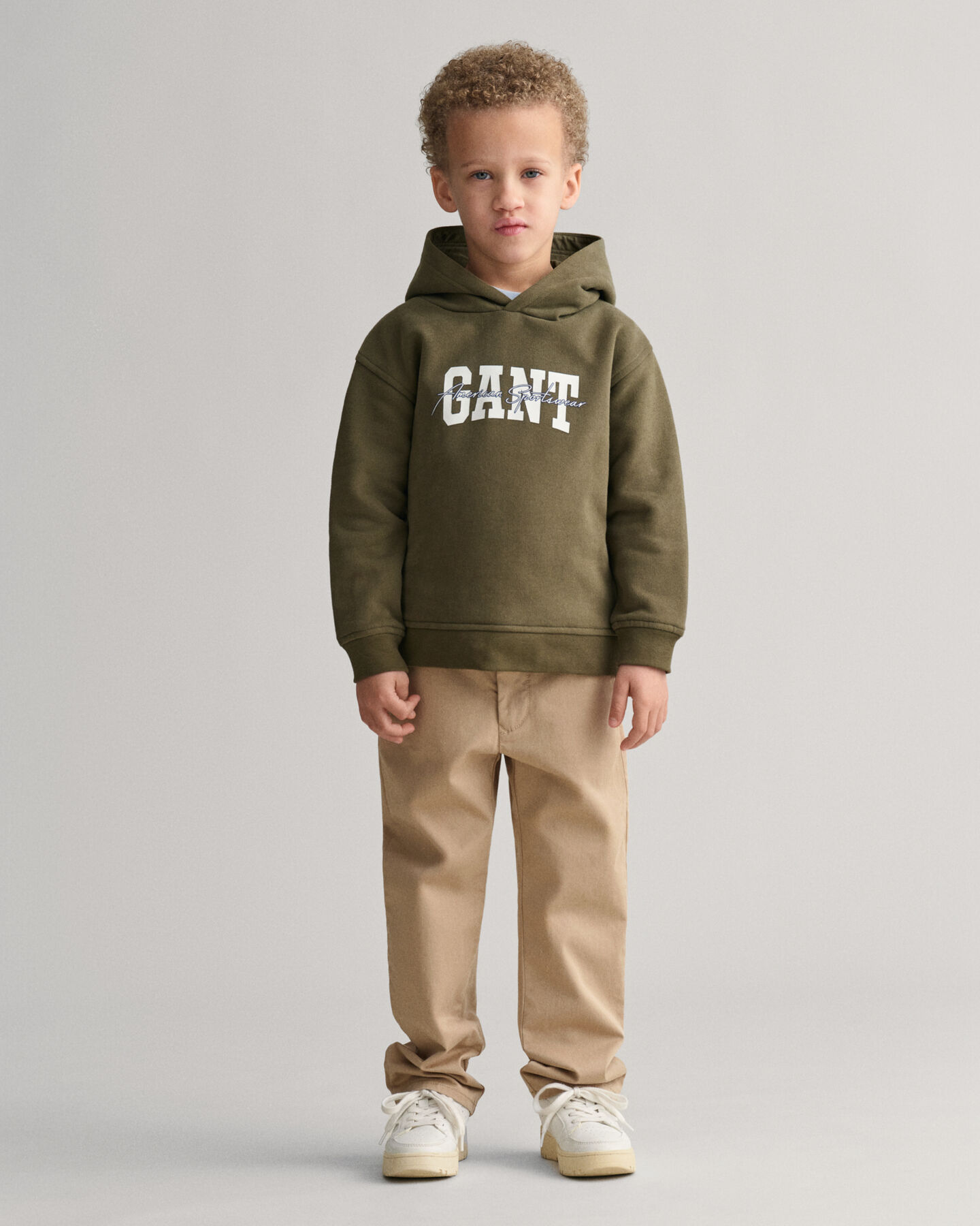 Kids GANT Arch Script hoodie