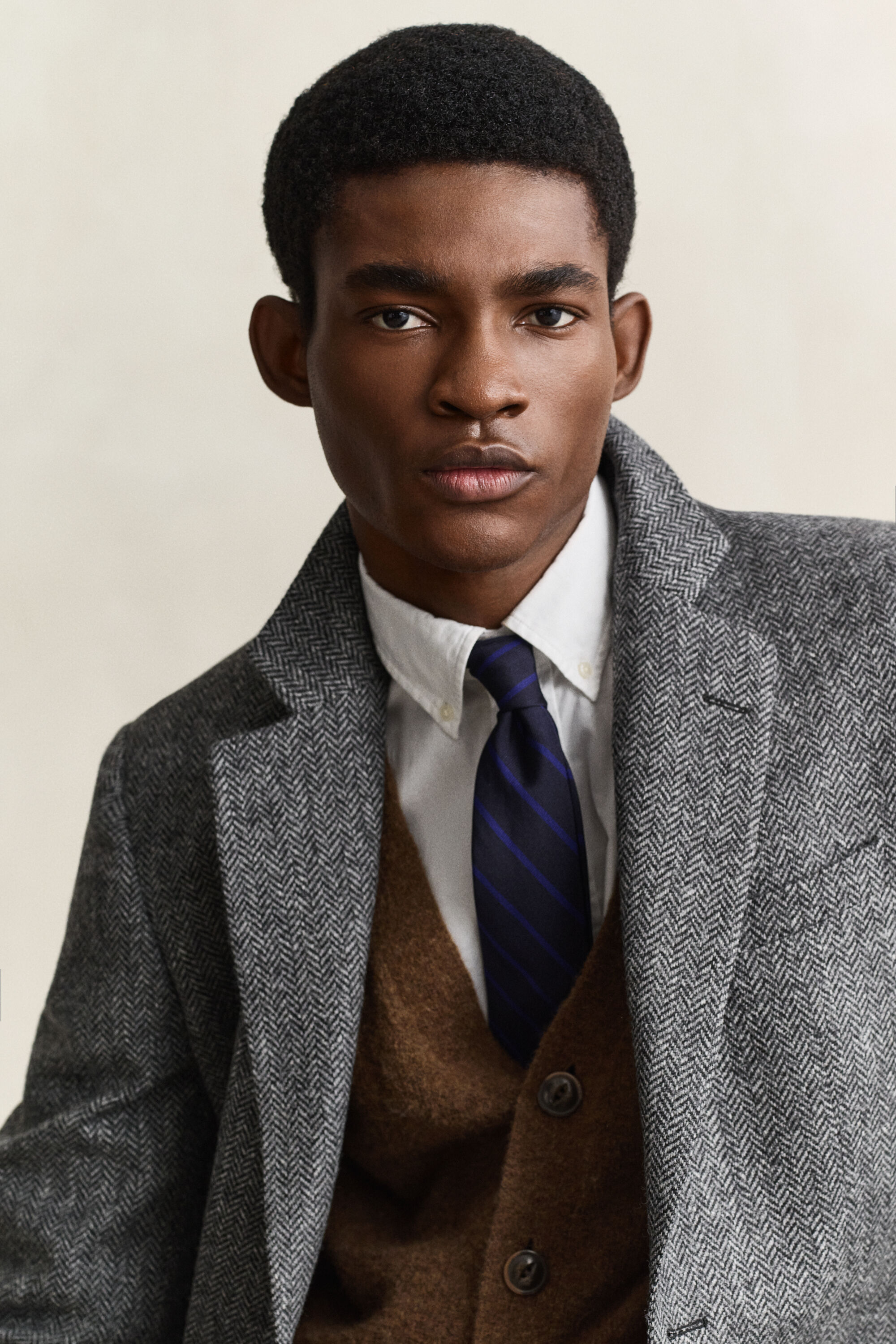 Gant x Yale tweed blazer