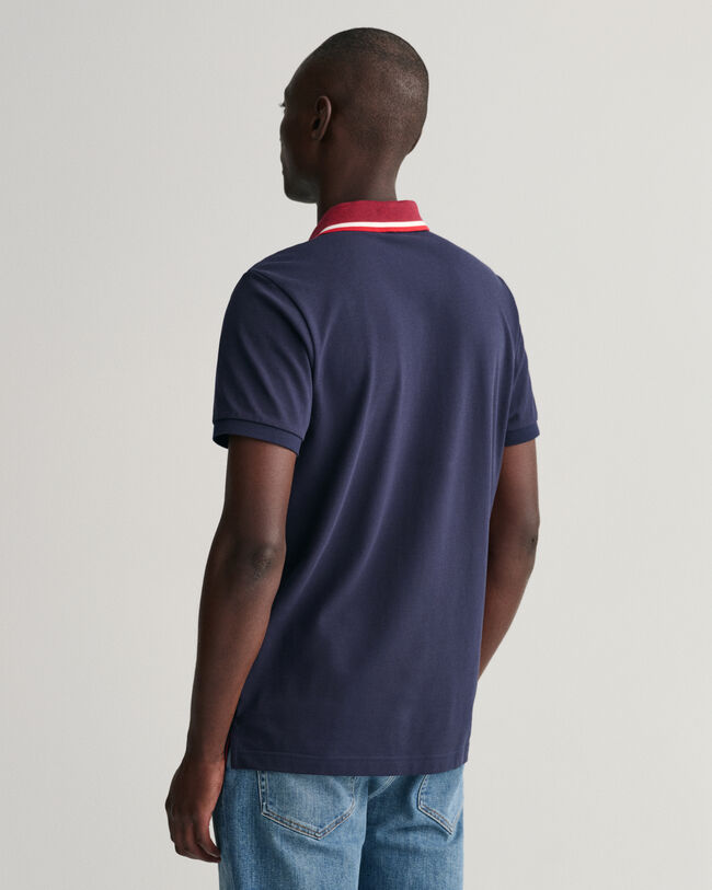 Sail Graphic piqu&eacute; poloshirt