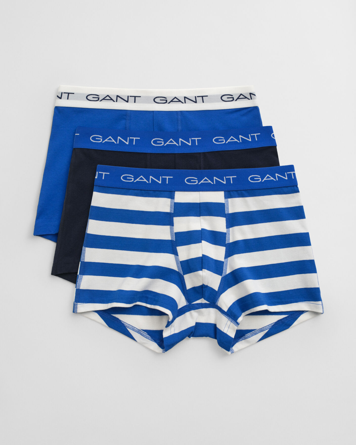 Set van drie gestreepte boxershorts