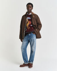 Bird Graphic trui met ronde hals