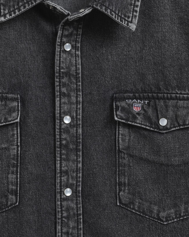 Teen Boys oversized denim overhemd