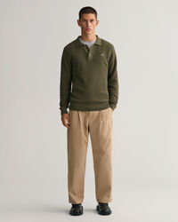 Poloshirt van katoenpiqu&eacute;