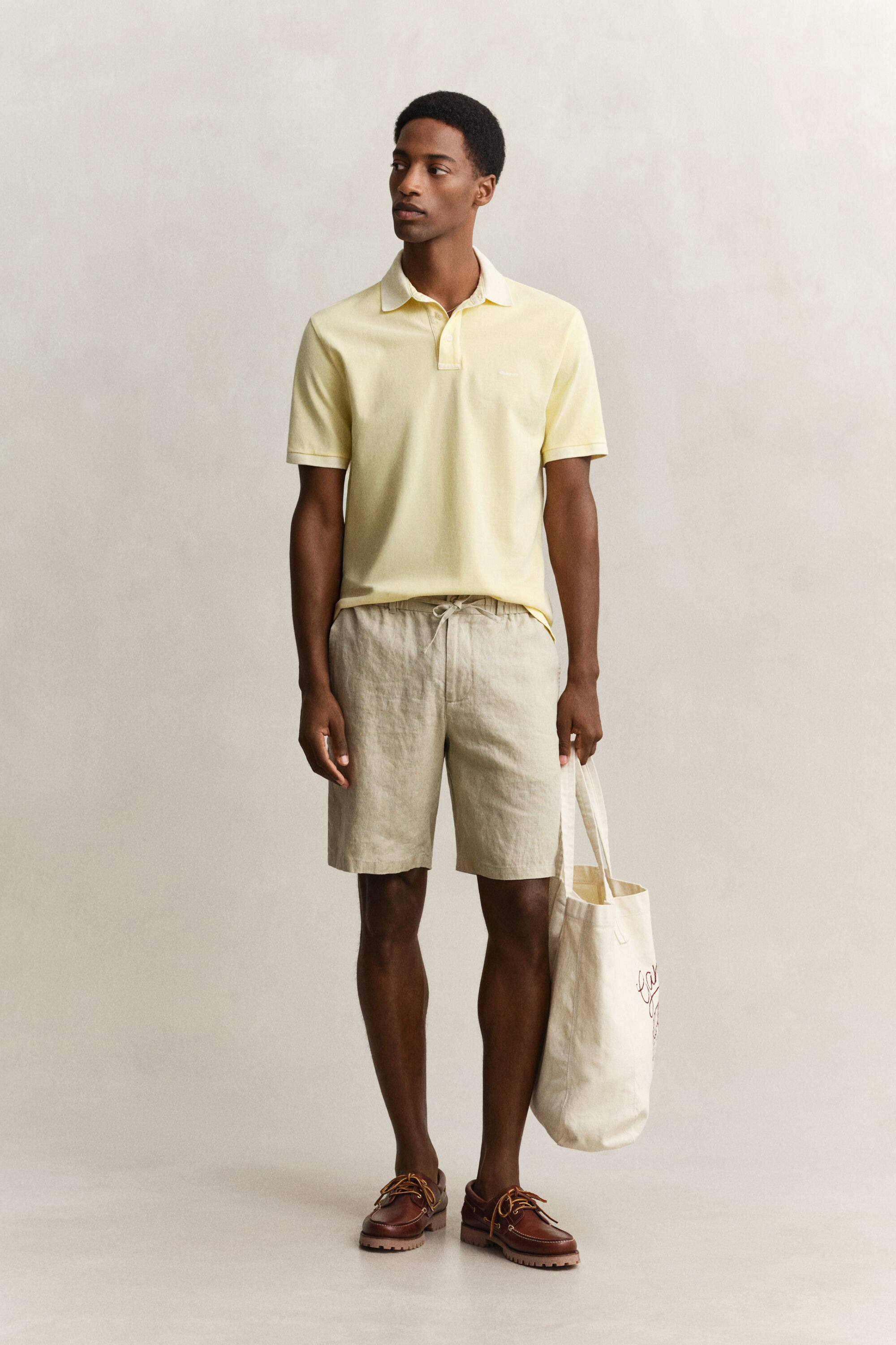 Zonverbleekt poloshirt