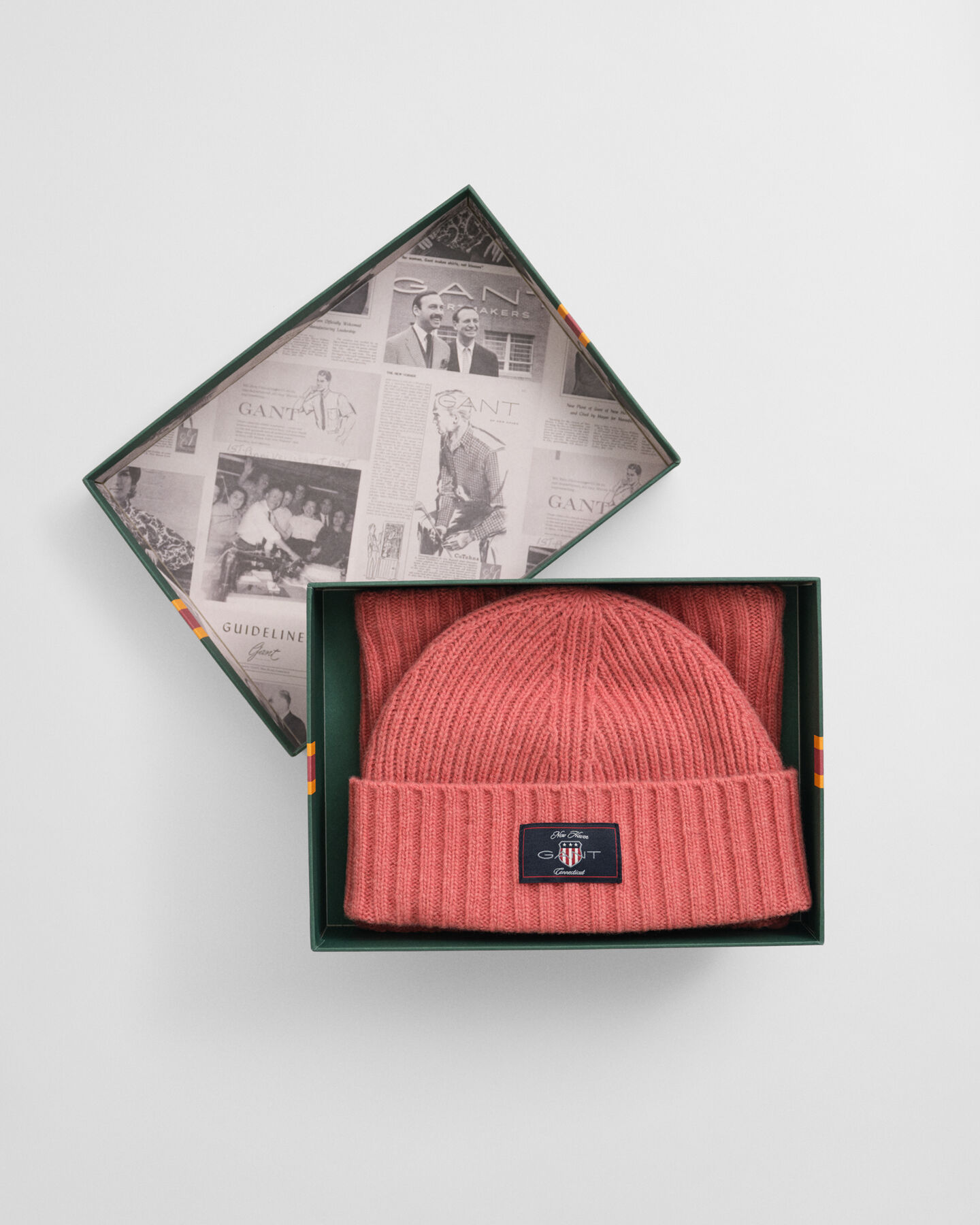 Kids cadeauset beanie & colsjaal van wolmix