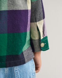 Kids Shield geruit overshirt