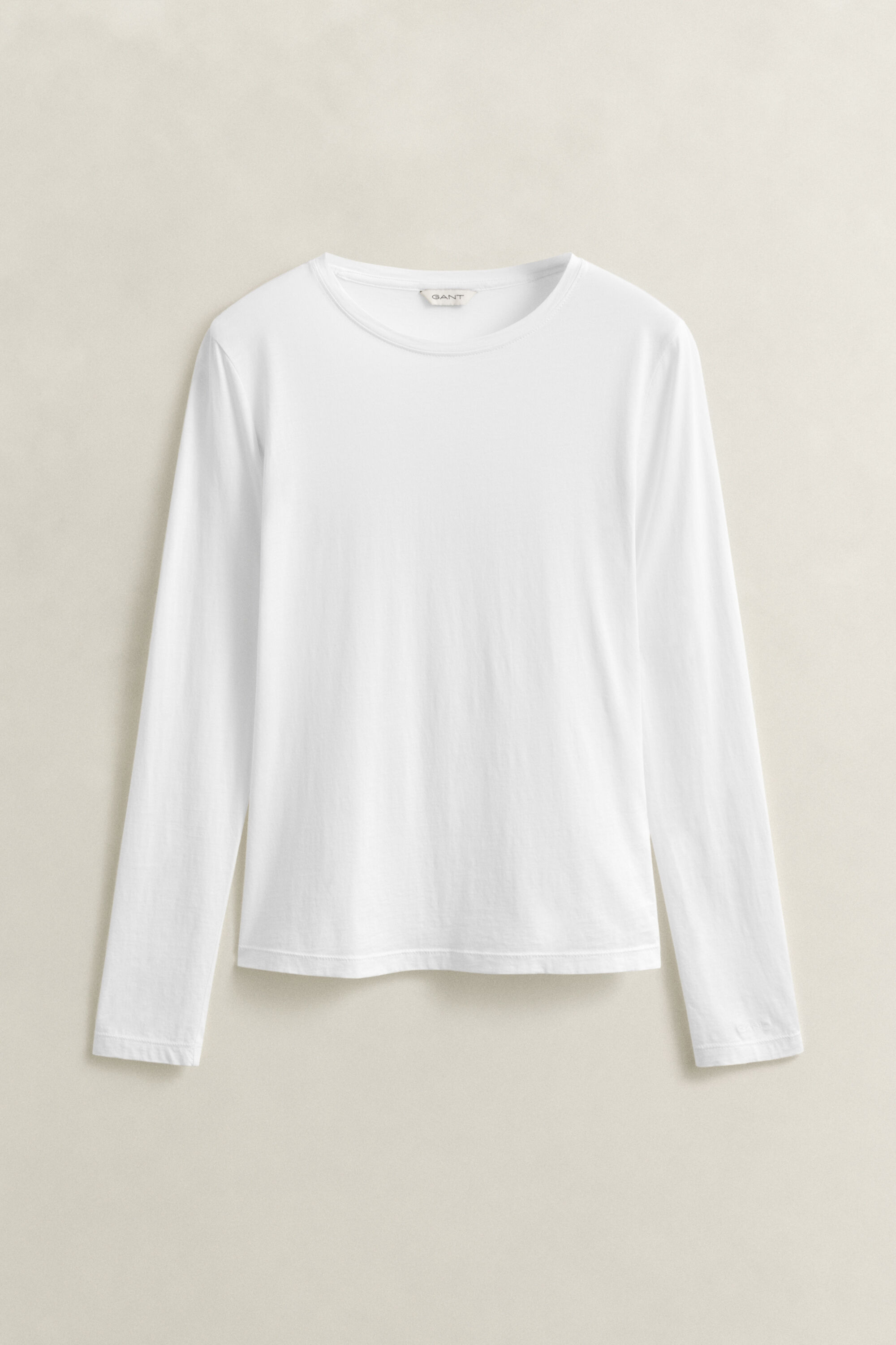 T-shirt met lange mouwen van licht katoen