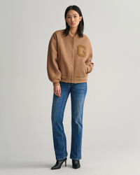 GANT Varsity Jacket van wollen keperstof