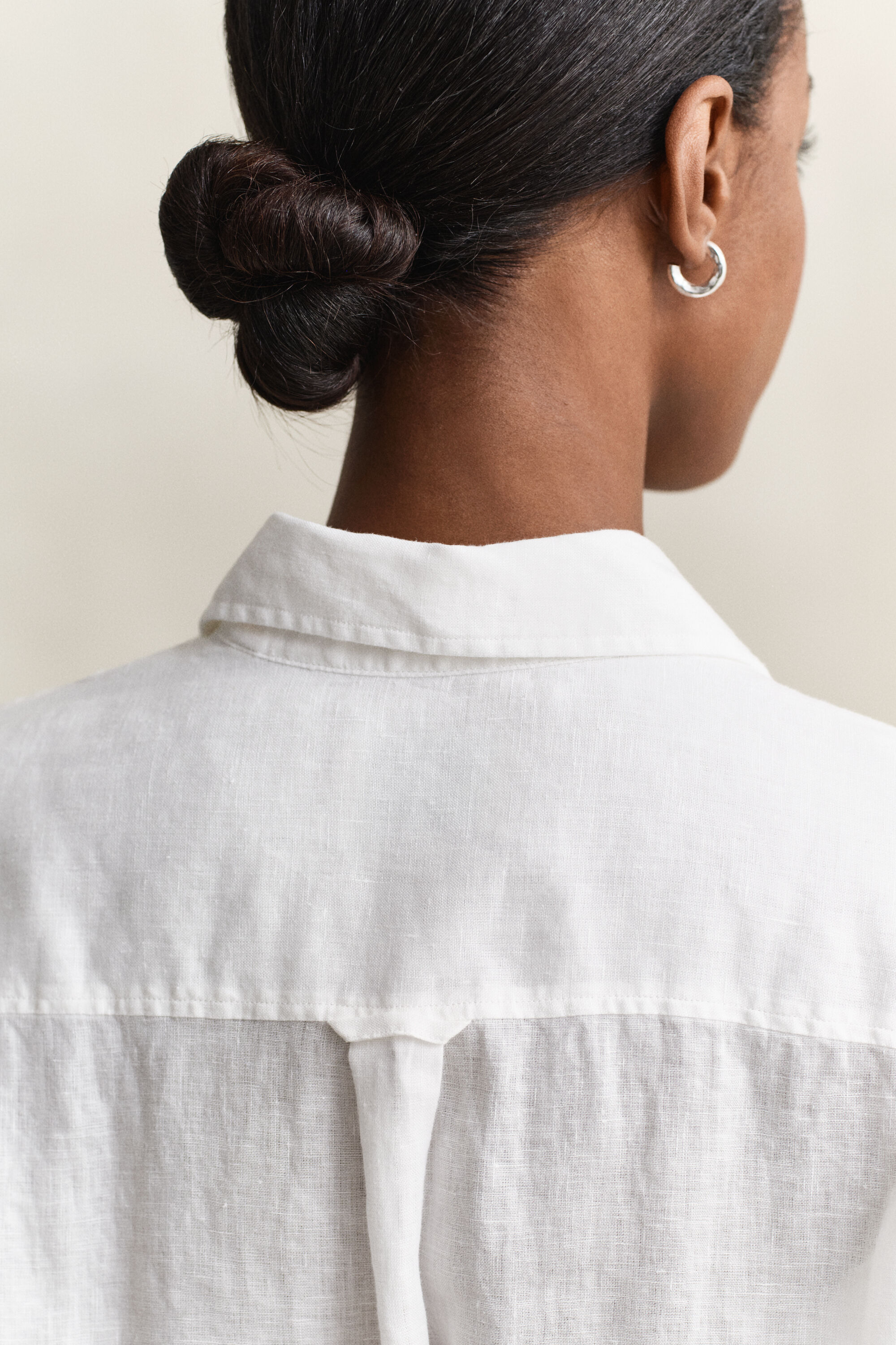 Linnen overoverhemdjurk