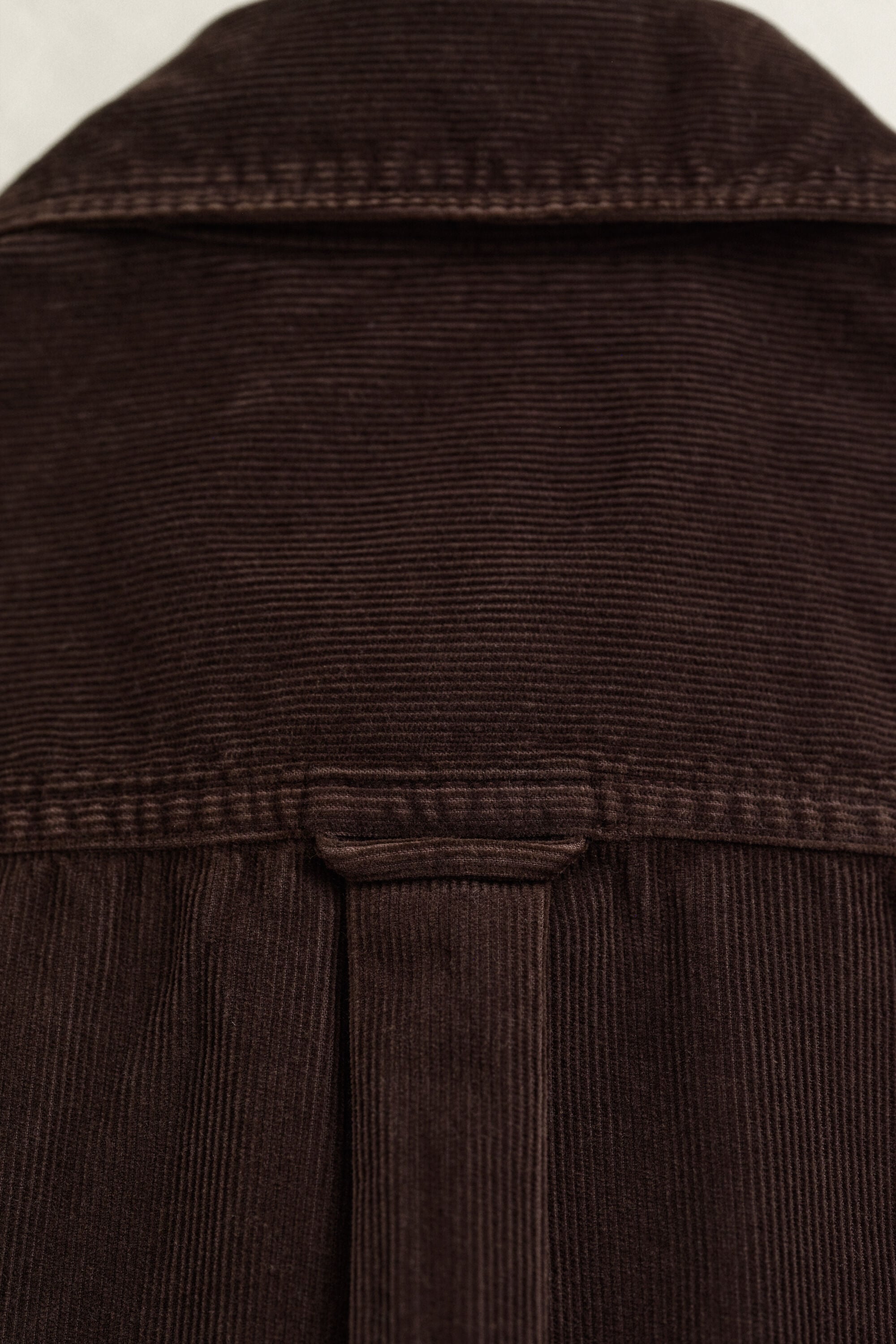 Regular corduroy overhemd