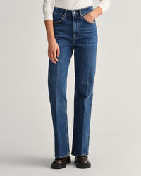 Flare jeans met hoge taille