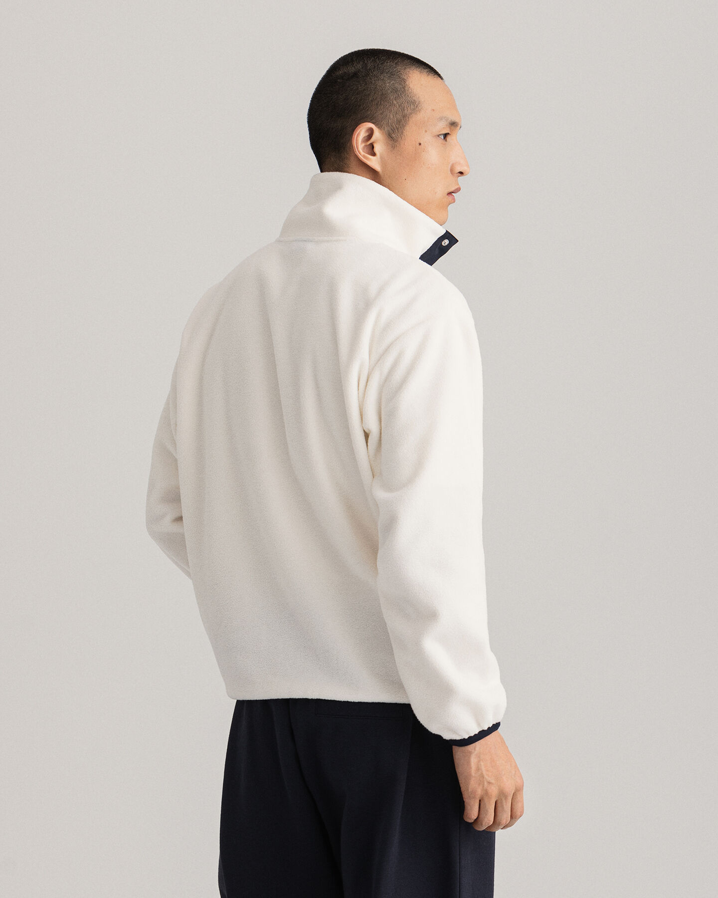 Retro Shield fleecetrui