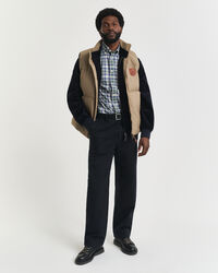 Regular Fit Archive poplin overhemd met ruitje