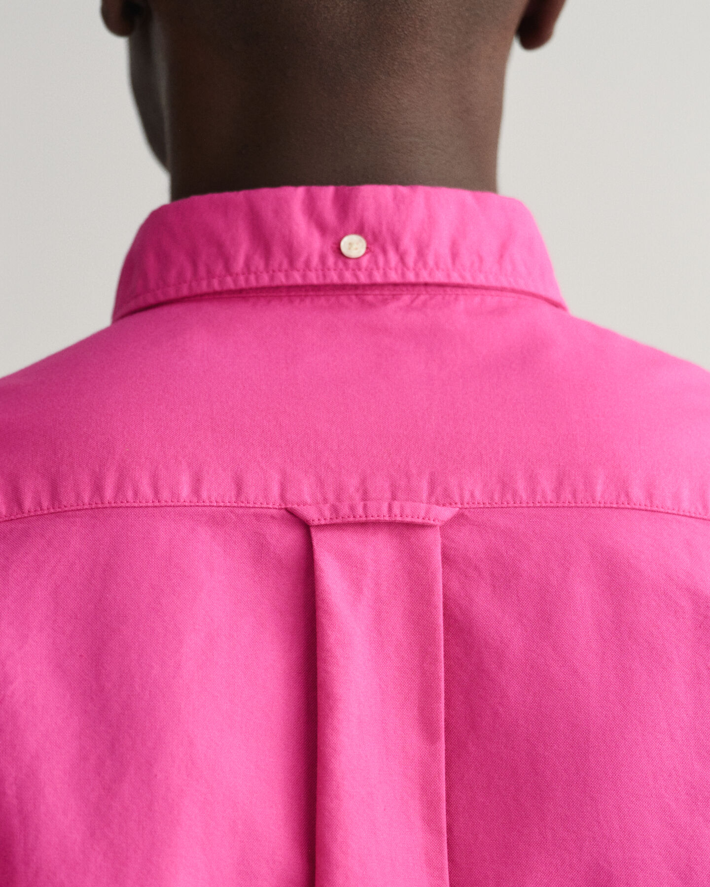 Regular Fit Sunfaded Oxford-overhemd