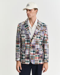 Regular Fit blazer met patchwork