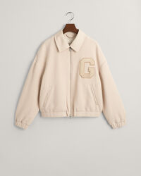 GANT Varsity Jacket met textuur