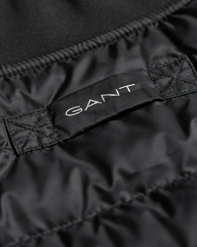 Lichtgevoerde bomberbodywarmer