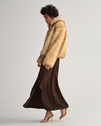 Korter jack met nepbont