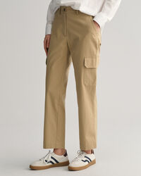 Slim Fit chino cargobroek