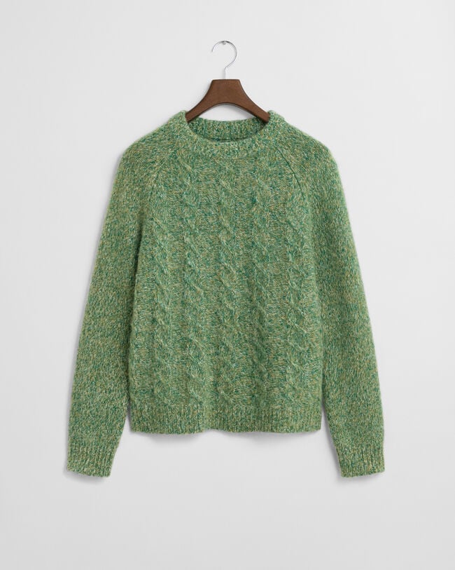 Kabeltrui met ronde hals