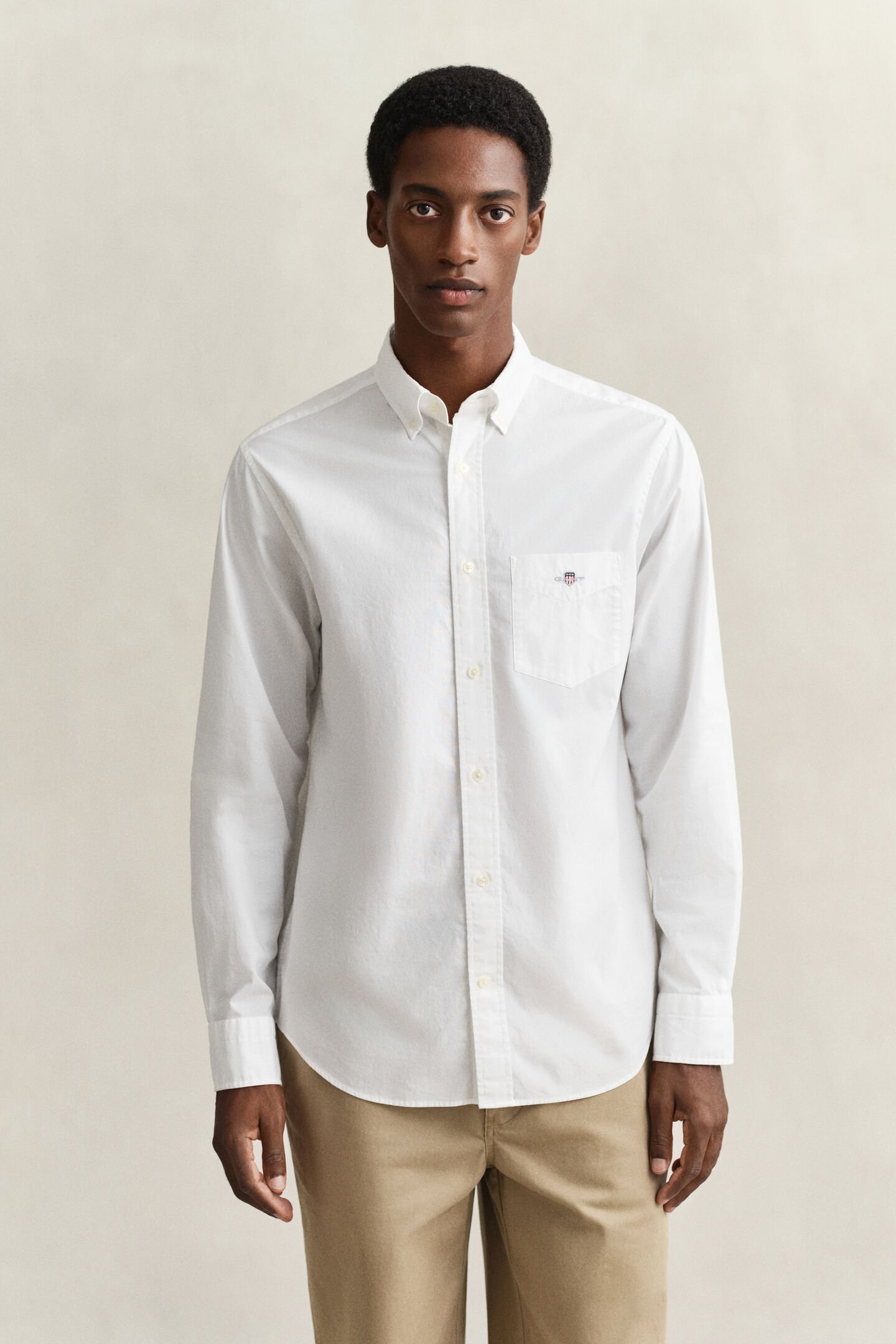 Regular Fit Classic overoverhemd van poplin