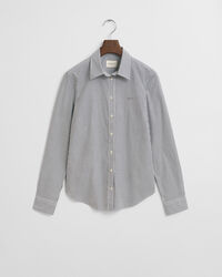 Slim Fit poplin overhemd met strepen