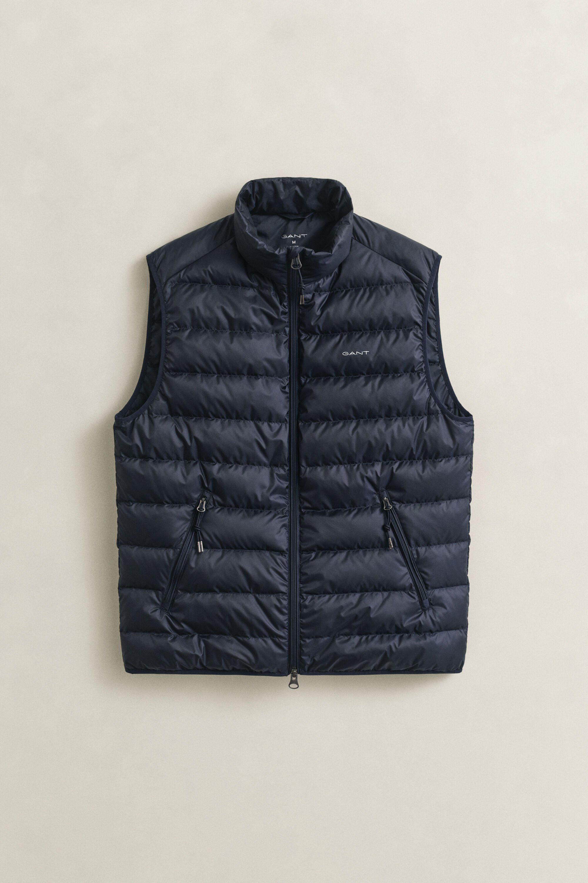 Lichte donsbodywarmer