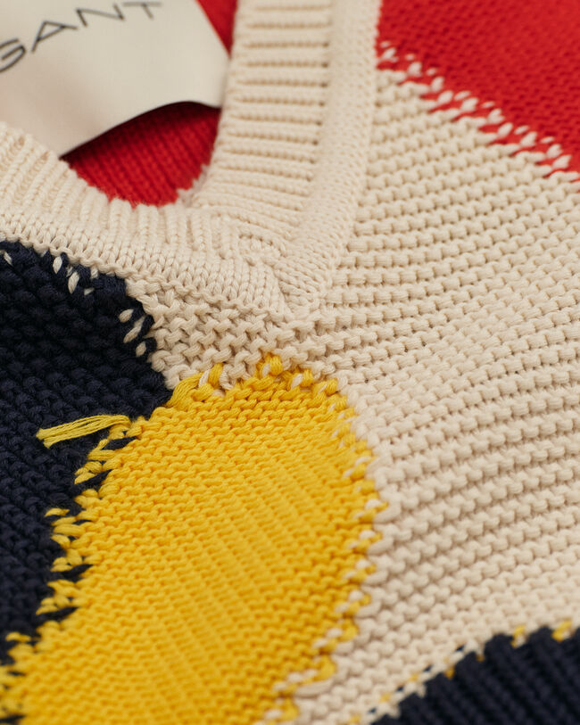 Bodywarmer met losse vorm