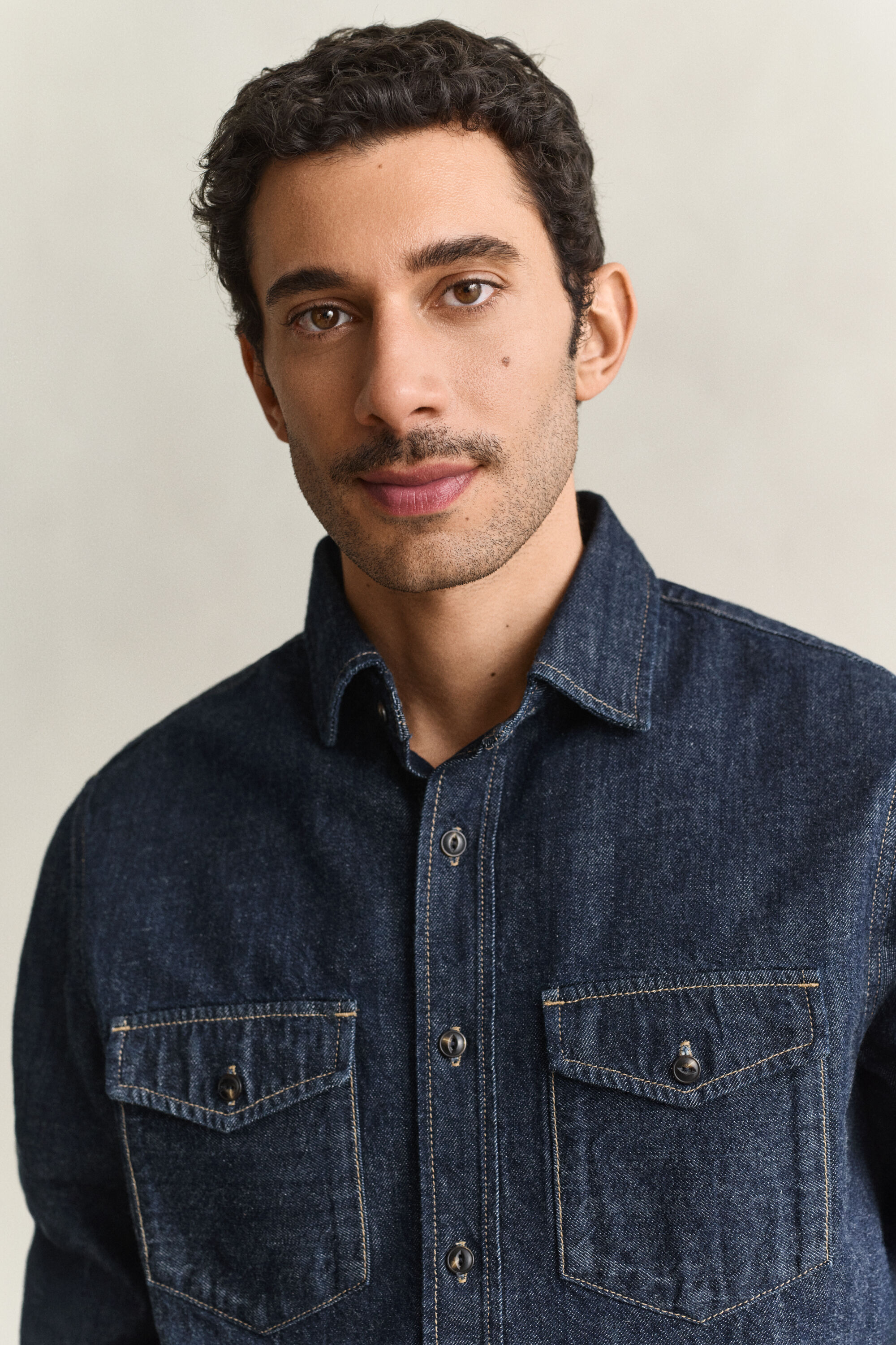 Denim selvedge overhemd