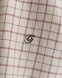 Relaxed Fit geruit overhemd van geborsteld flanel