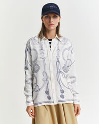 Relaxed Fit Sailing Print overhemd