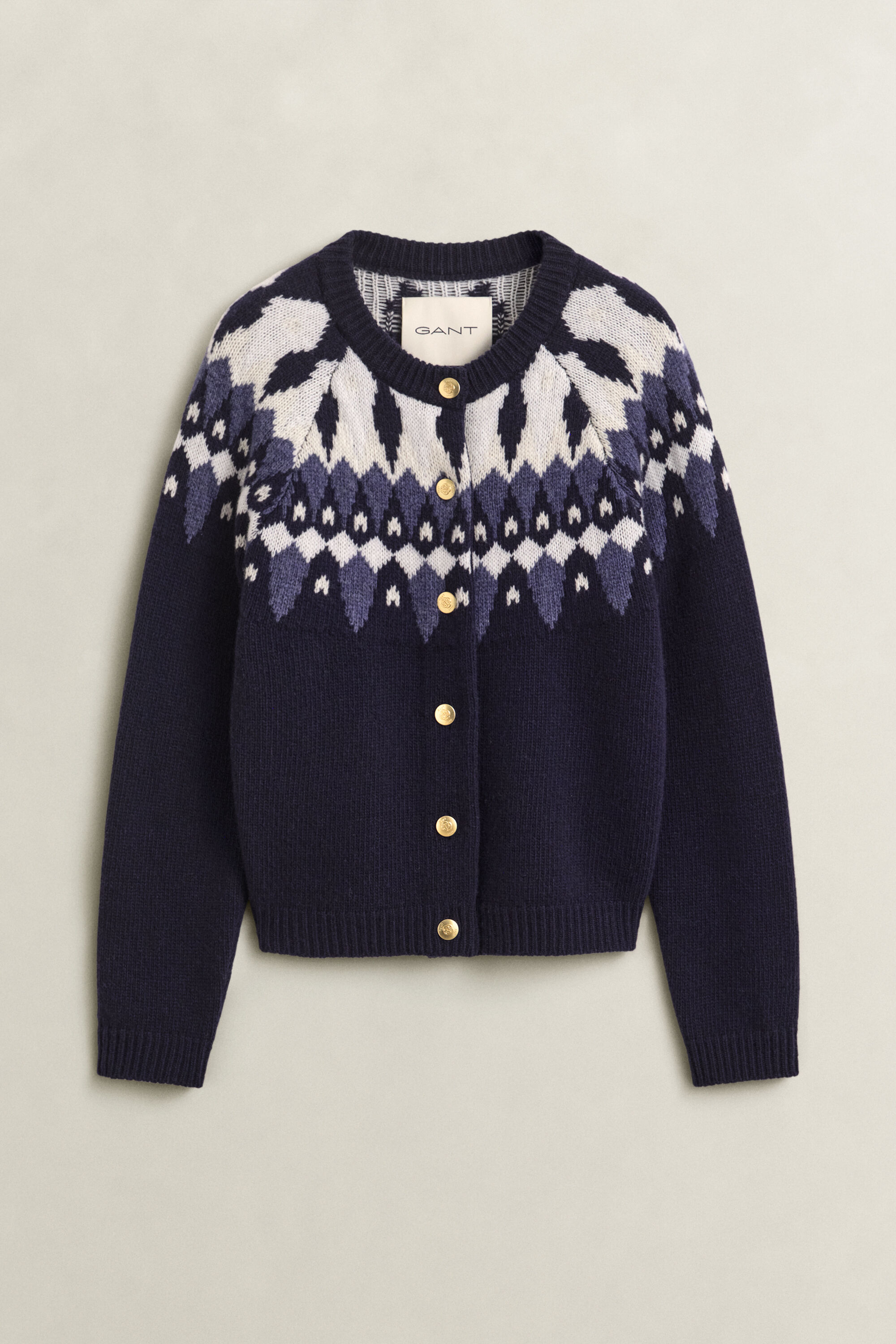 Wollen Fair Isle-vest