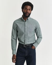 Regular Fit Archive poplin overhemd met strepen