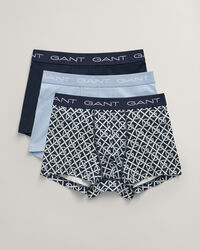 Set van drie boxershorts met G-patroon