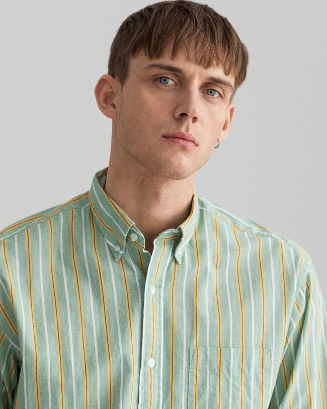 Relaxed Fit fil-&agrave;-fil overhemd