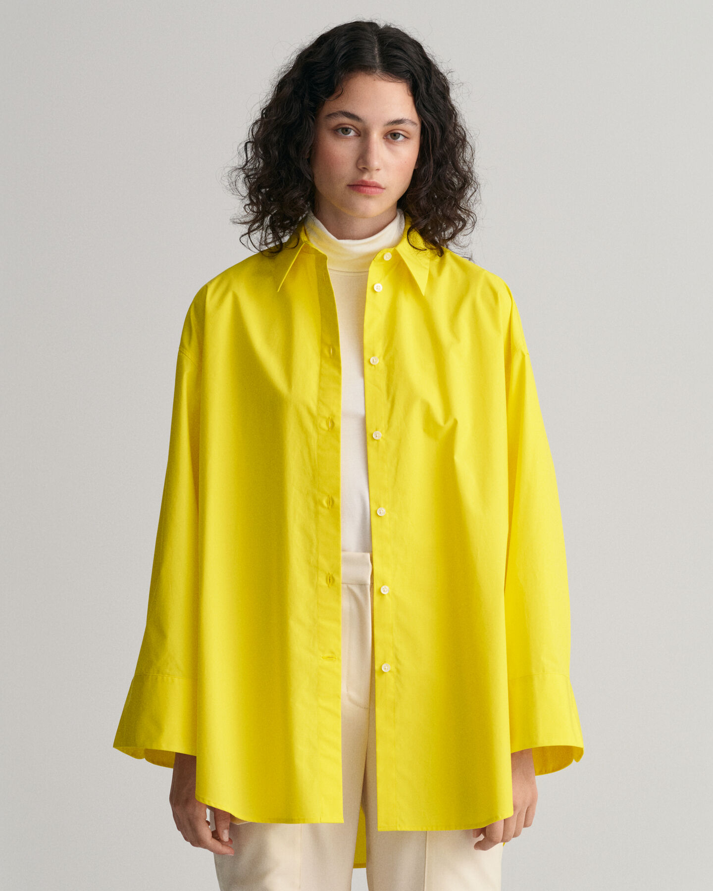 Oversized Fit blouse met wijde manchetten