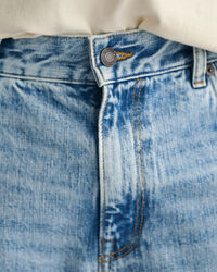 Loos Fit jeans met wijde pijpen