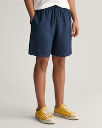 Teens linnen short