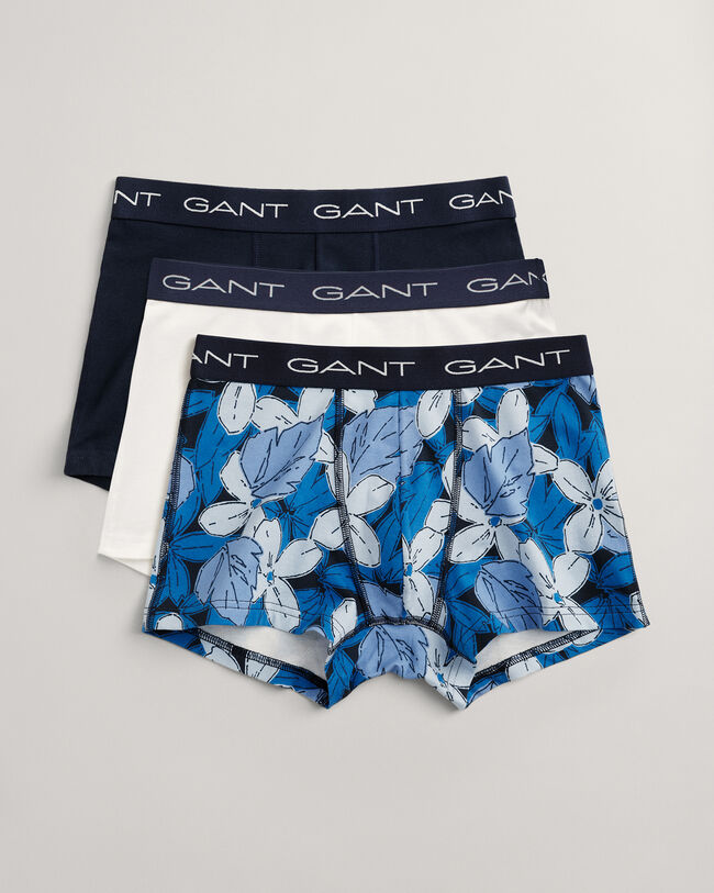 Set van drie boxershorts met Floral-print
