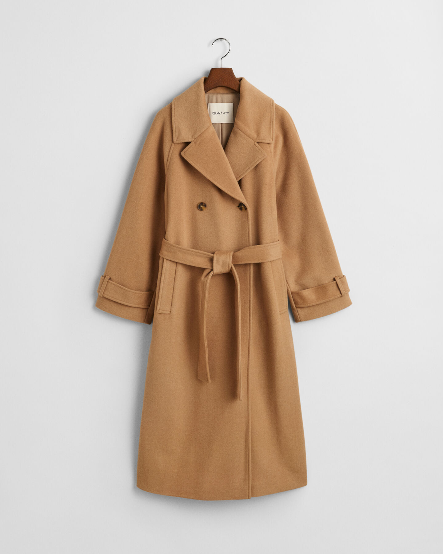 Wollen trenchcoat